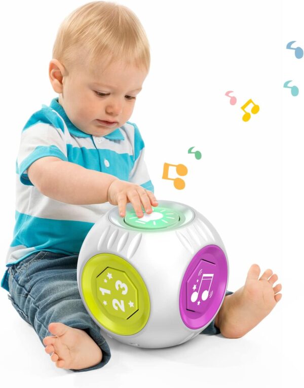 Educational Toy for 1 Year Old Boy Girl, Musical Learning Cube Baby Toy 6-9-12-18 Month Birthday Gift for 1 Year Old Boy Toy